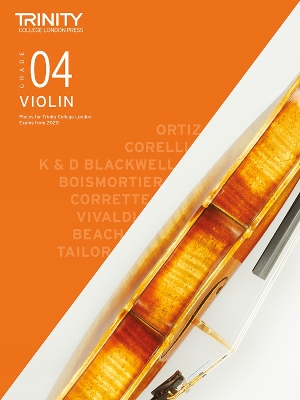 Book cover for Violin 2020-2023. Grade 4