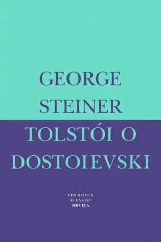 Cover of Tolstoi O Dostoievski