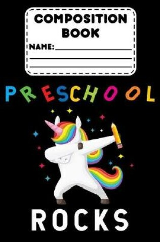 Cover of Composition Book Preschool Rocks