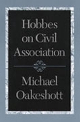 Book cover for Hobbes on Civil Association