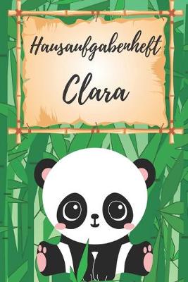 Book cover for Hausaufgabenheft Clara