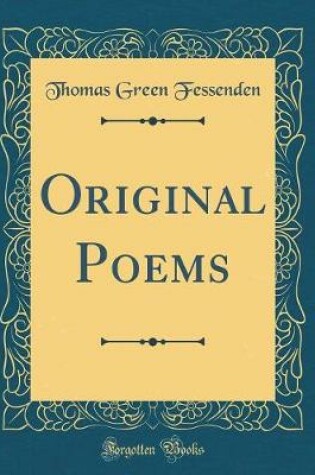 Cover of Original Poems (Classic Reprint)