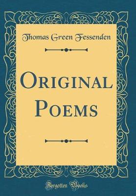 Book cover for Original Poems (Classic Reprint)