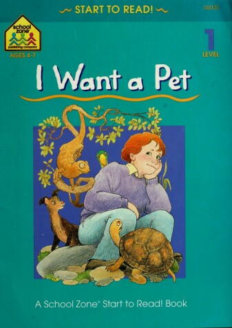 Book cover for I Want a Pet, with Book