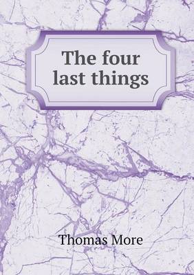 Book cover for The four last things