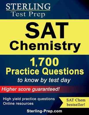 Book cover for Sterling SAT Chemistry Practice Questions