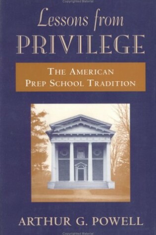 Cover of Lessons from Privilege