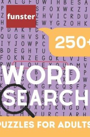 Cover of Funster 250+ Word Search Puzzles for Adults