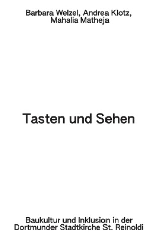 Cover of Tasten und Sehen