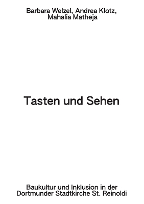 Book cover for Tasten und Sehen