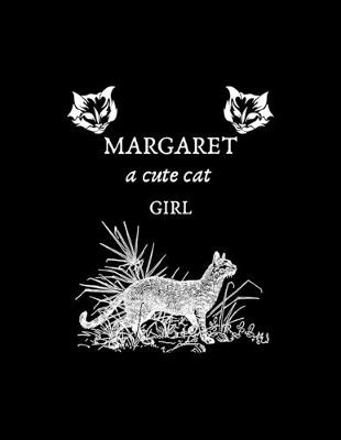 Book cover for MARGARET a cute cat girl