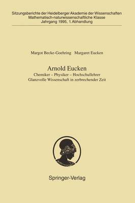 Cover of Arnold Eucken