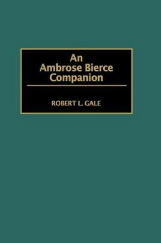 Cover of An Ambrose Bierce Companion