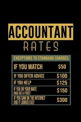 Book cover for Accountant rates