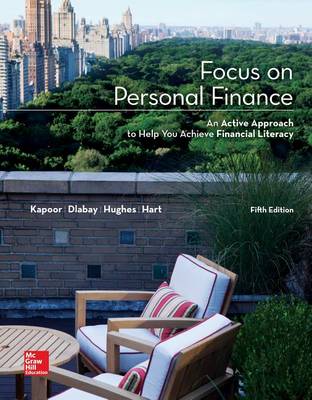 Book cover for Loose Leaf Focus on Personal Finance with Connect Access Card