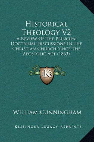 Cover of Historical Theology V2
