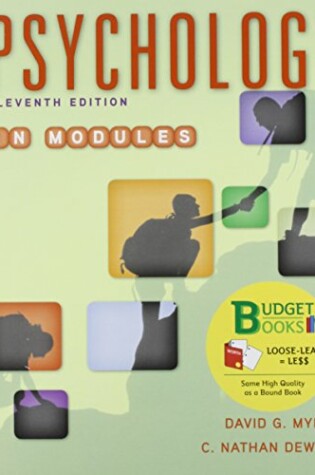 Cover of Loose-Leaf Version for Psychology in Modules