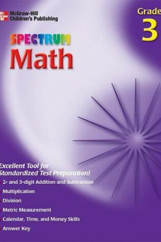 Cover of Spectrum Math Wkbk 3