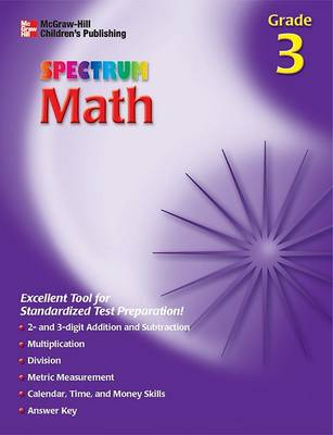 Book cover for Spectrum Math Wkbk 3