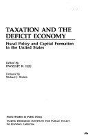 Book cover for Taxation and Deficit Econo