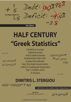 Book cover for Half Century "Greek Statistics"