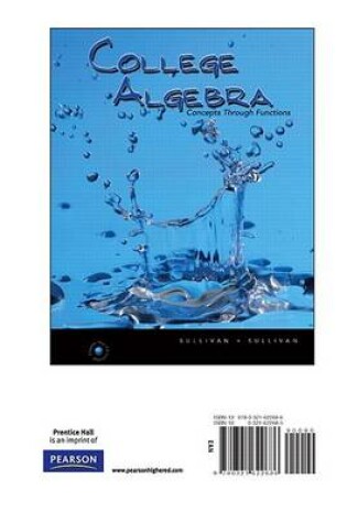 Cover of College Algebra