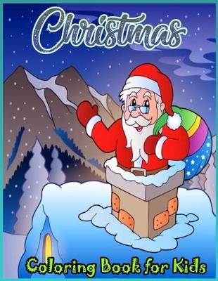 Book cover for Christmas Coloring Book for Kids