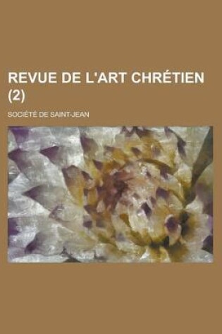 Cover of Revue de L'Art Chretien (2)