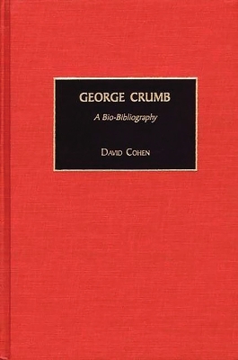 Book cover for George Crumb