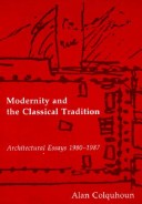 Book cover for Modernity and the Classical Tradition