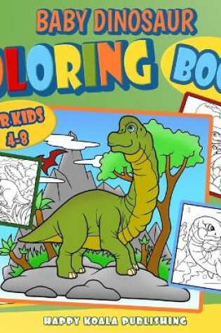 Cover of Dinosaur Coloring Book for kids