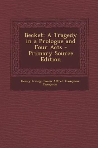 Cover of Becket
