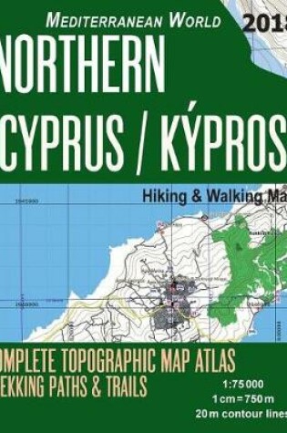 Cover of Northern Cyprus / Kypros Hiking & Walking Map 1