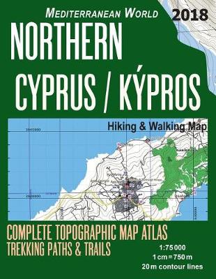 Book cover for Northern Cyprus / Kypros Hiking & Walking Map 1