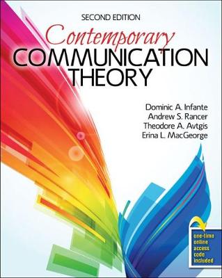 Book cover for Contemporary Communication Theory