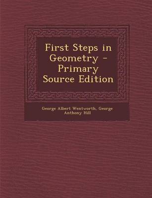 Book cover for First Steps in Geometry - Primary Source Edition