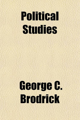 Book cover for Political Studies