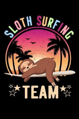 Book cover for Sloth Surfing Team