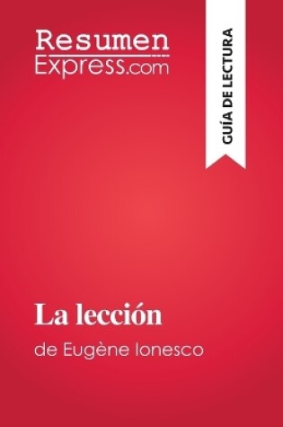 Cover of La lecci�n