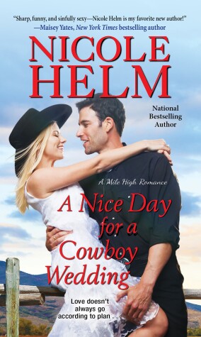 Book cover for A Nice Day for a Cowboy Wedding