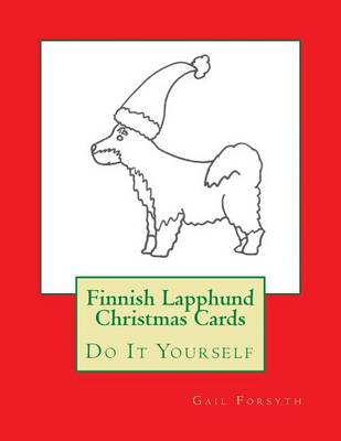 Book cover for Finnish Lapphund Christmas Cards