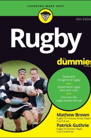 Cover of Rugby For Dummies, 4th Edition