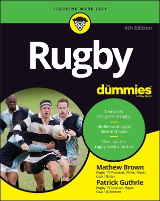 Book cover for Rugby For Dummies, 4th Edition