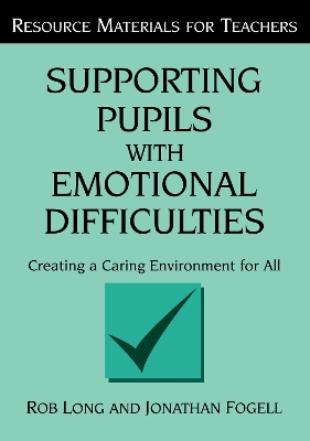 Book cover for Supporting Pupils with Emotional Difficulties