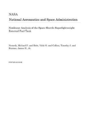 Book cover for Nonlinear Analysis of the Space Shuttle Superlightweight External Fuel Tank