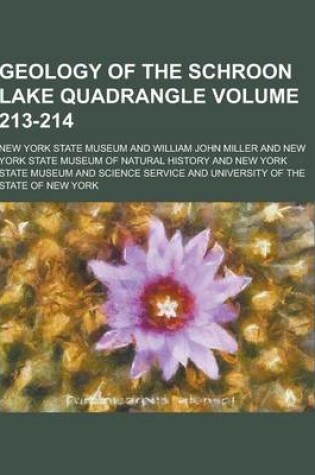 Cover of Geology of the Schroon Lake Quadrangle Volume 213-214