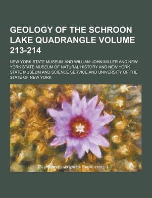 Book cover for Geology of the Schroon Lake Quadrangle Volume 213-214