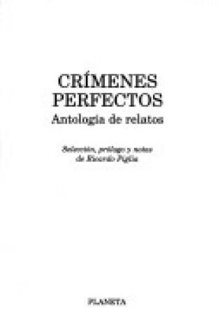 Cover of Crimenes Perfectos