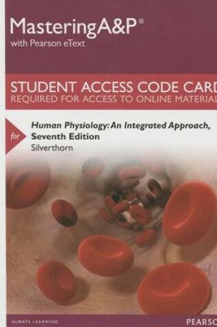 Cover of Mastering A&p with Pearson Etext -- Standalone Access Card -- For Human Physiology