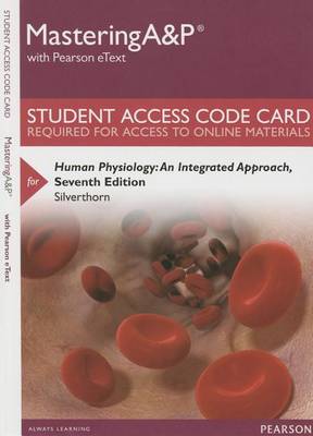 Book cover for Mastering A&p with Pearson Etext -- Standalone Access Card -- For Human Physiology